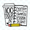 100 Days of Lesson Plans