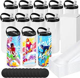 20 oz sublimation tumbler with lid and straw