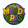 Mardi Gras Leopard