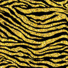 Zebra Gold Print