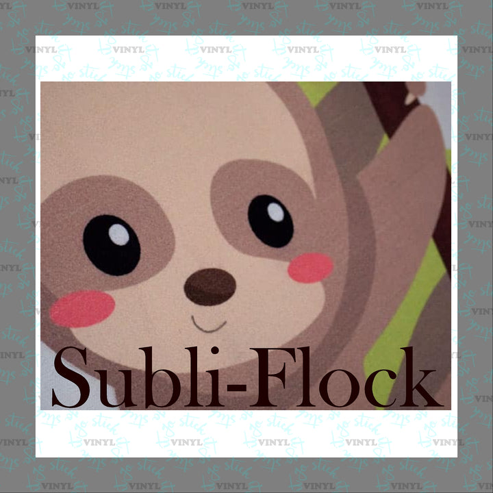 Subli Flock Vinyl : Subli-Flock Printable Heat Transfer Vinyl – AAXVJ