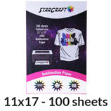 StarCraft Sublimation Paper 11"x17" 100 Pack